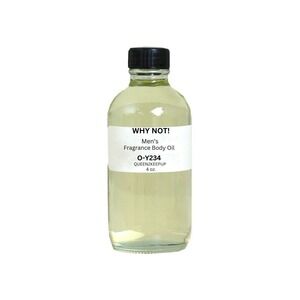 Why Not! (Men) Body Oil 4 oz Fragrance All Natural Scent